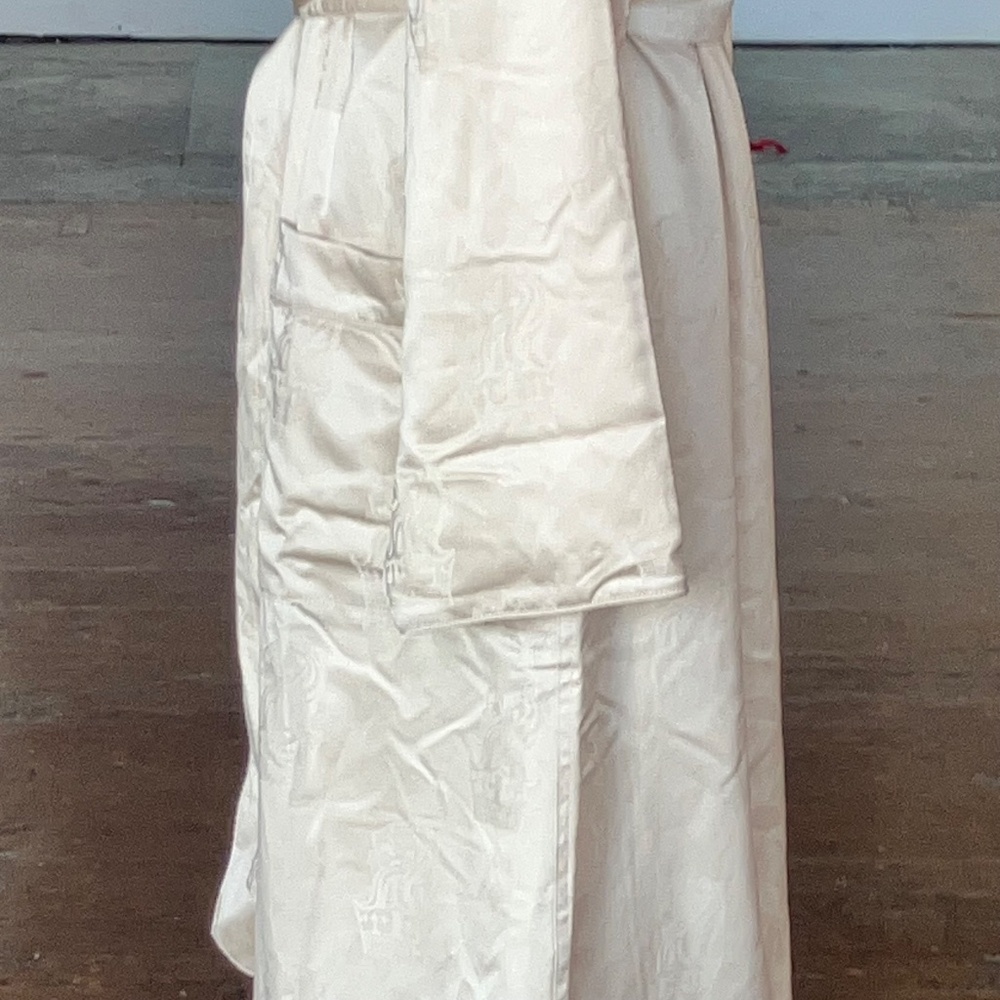 Boca Terry cotton lined champagne, Lionhead robe - Picture 8 of 13